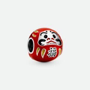 PANDORA Red Daruma Doll Charm